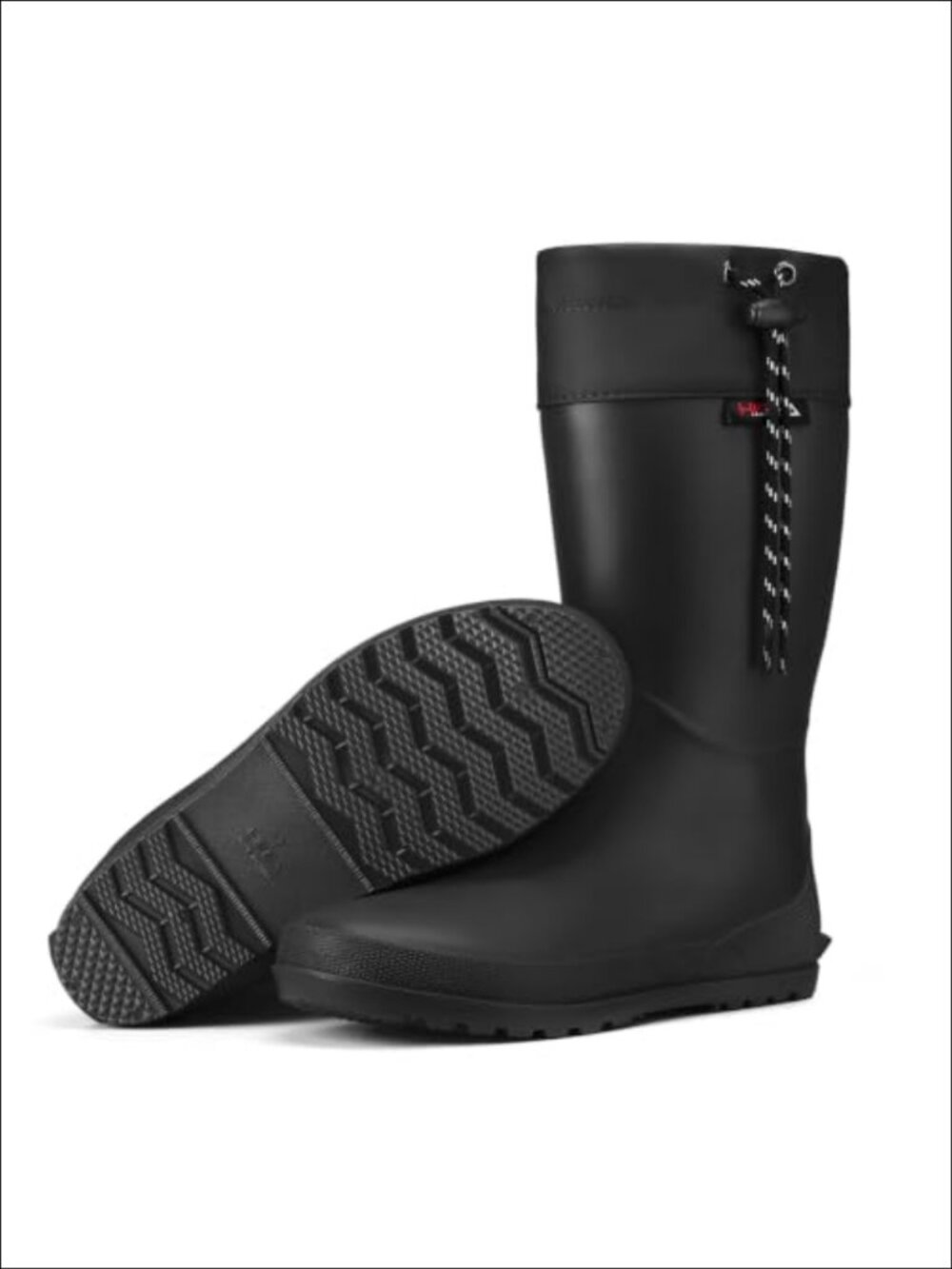 HISEA Women's Mid Calf Waterproof Rubber Rain Boots Garden Shoes
